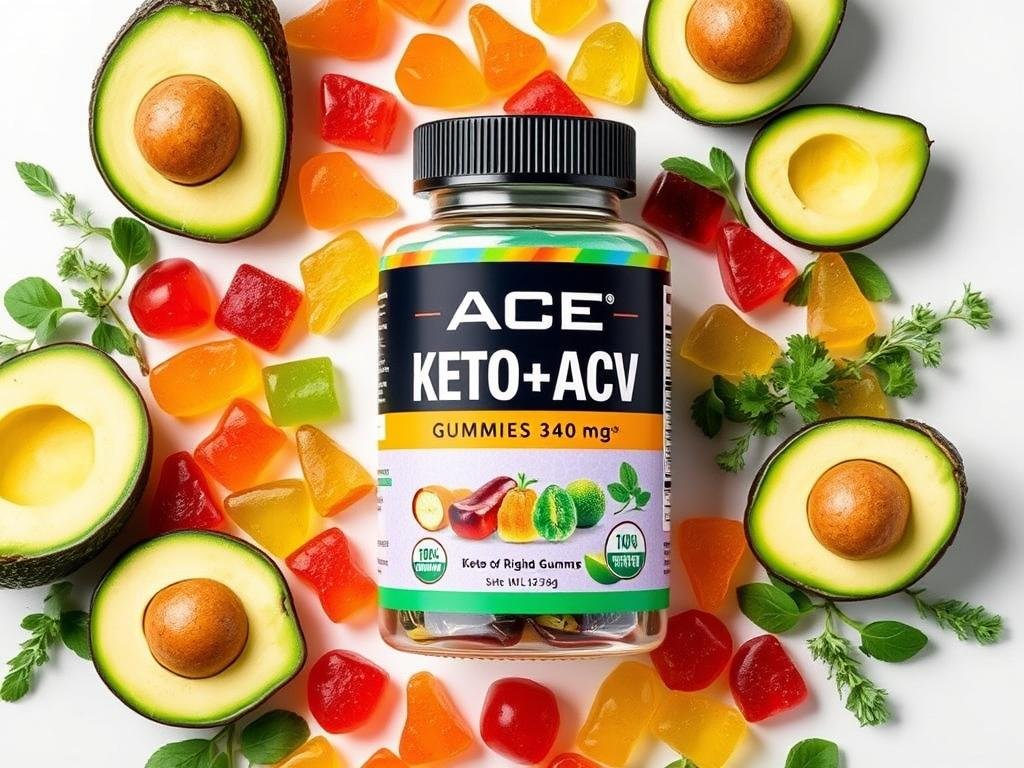 Ace Keto+ACV Gummies 340 mg