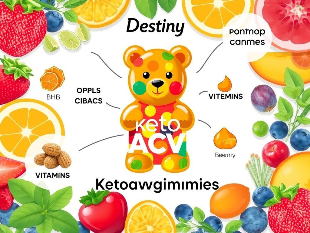 Destiny Keto ACV Gummies Ingredients List: What’s Inside?